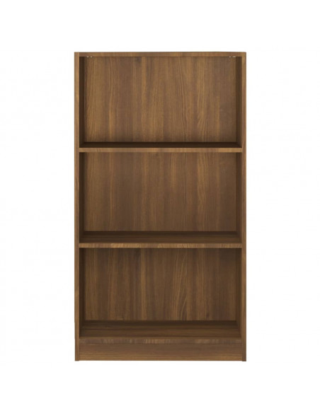 Libreria Rovere Marrone 60x24x109 cm in Legno Ingegnerizzato