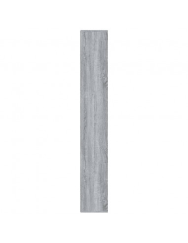 Libreria Grigio Sonoma 155x24x160 cm