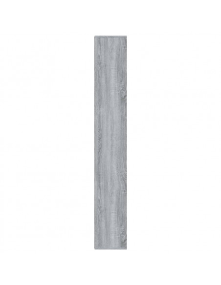 Libreria Grigio Sonoma 155x24x160 cm