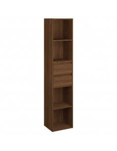 Libreria Rovere Marrone 36x30x171 cm in Legno Multistrato 2