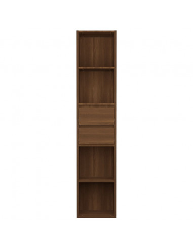 Libreria Rovere Marrone 36x30x171 cm in Legno Multistrato