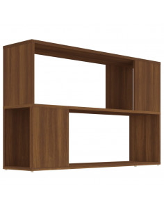 Libreria Rovere Marrone 100x24x63 cm in Legno Multistrato 2