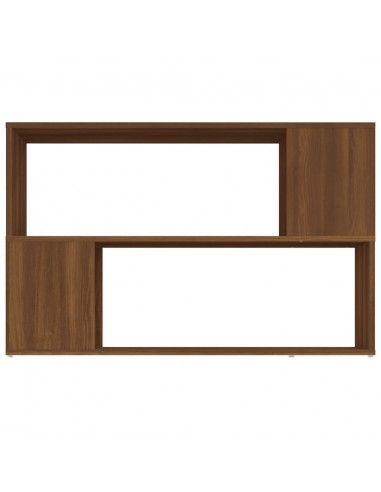 Libreria Rovere Marrone 100x24x63 cm in Legno Multistrato