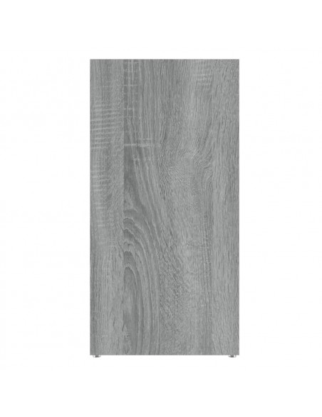 Libreria Grigio Sonoma 50x25x106 cm