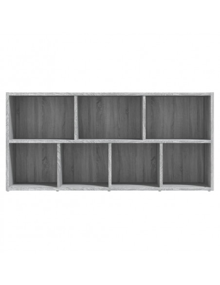 Libreria Grigio Sonoma 50x25x106 cm