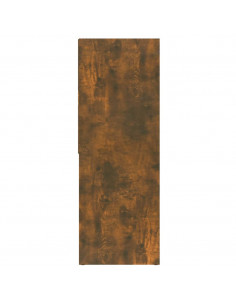 Libreria Rovere Fumo 67x24x161 cm in Legno Multistrato 2