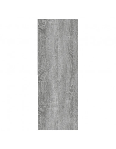 Libreria Grigio Sonoma 67x24x161 cm in Legno Ingegnerizzato