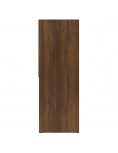 Libreria Rovere Marrone 67x24x161 cm in Legno Multistrato 2