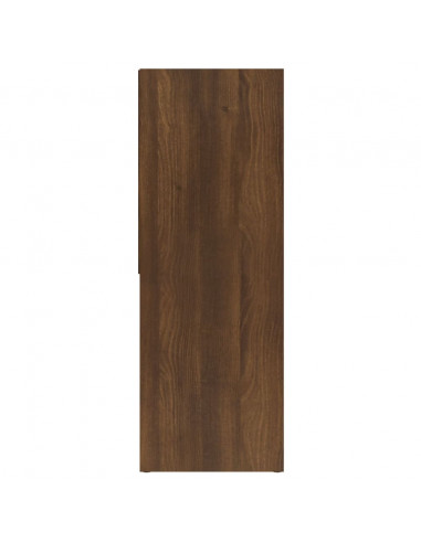Libreria Rovere Marrone 67x24x161 cm in Legno Multistrato