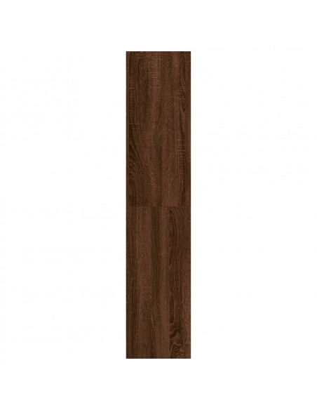 Libreria/Mobile TV Rovere Marrone 36x30x143cm Legno Multistrato