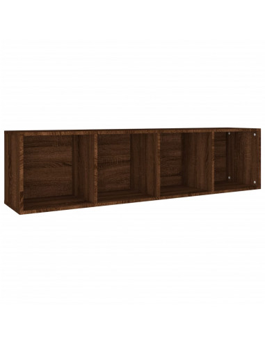 Libreria/Mobile TV Rovere Marrone 36x30x143cm Legno Multistrato