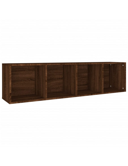 Libreria/Mobile TV Rovere Marrone 36x30x143cm Legno Multistrato