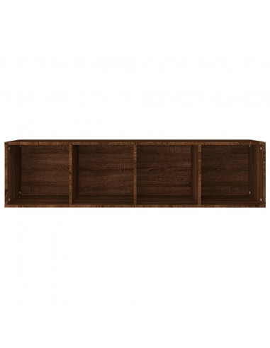 Libreria/Mobile TV Rovere Marrone 36x30x143cm Legno Multistrato