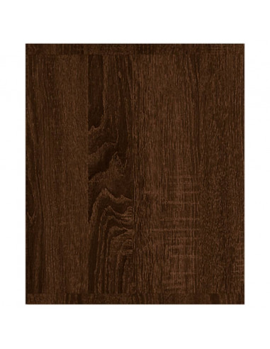 Libreria/Mobile TV Rovere Marrone 36x30x143cm Legno Multistrato