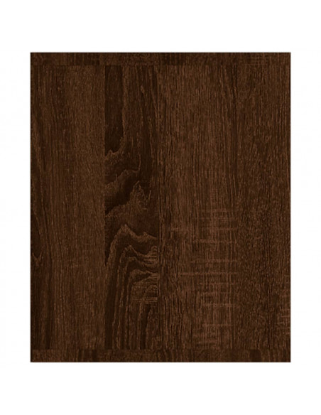 Libreria/Mobile TV Rovere Marrone 36x30x143cm Legno Multistrato