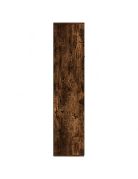 Libreria/Credenza Rovere Fumo 66x30x130 cm in Legno Multistrato