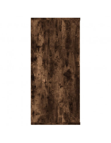 Libreria/Credenza Rovere Fumo 66x30x98 cm in Legno Multistrato