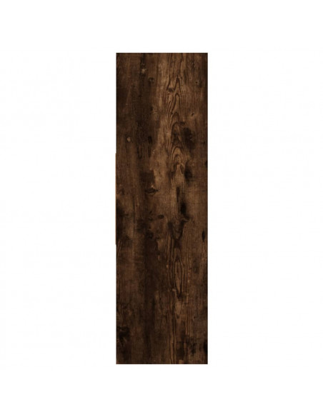 Libreria Rovere Fumo 97,5x29,5x100 cm in Legno Multistrato