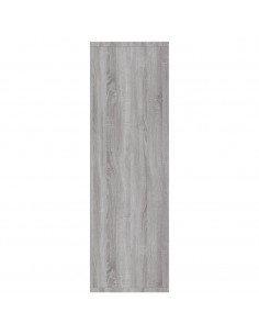 Libreria/Credenza Grigio Sonoma 50x25x80 cm Legno Multistrato 2