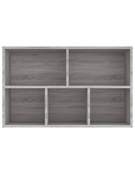Libreria/Credenza Grigio Sonoma 50x25x80 cm Legno Multistrato