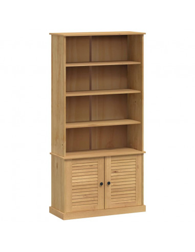 Libreria VIGO 85x35x170 cm in Legno Massello di Pino