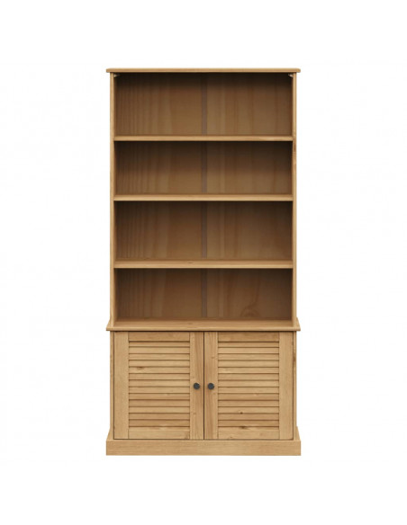 Libreria VIGO 85x35x170 cm in Legno Massello di Pino