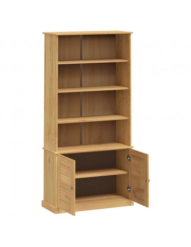 Libreria VIGO 85x35x170 cm in Legno Massello di Pino