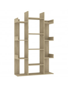 Libreria Rovere Sonoma 86x25,5x140 cm in Truciolato 2