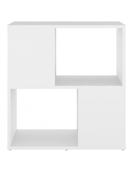 Libreria Bianca 60x24x63 cm in Legno Multistrato
