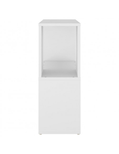 Libreria Bianca 60x24x63 cm in Legno Multistrato