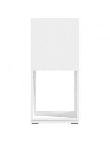 Armadietto Girevole Bianco 34,5x34,5x75,5 cm in Truciolato