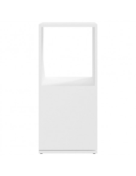 Armadietto Girevole Bianco 34,5x34,5x75,5 cm in Truciolato