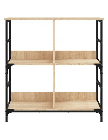 Libreria Rovere Sonoma 78,5x33x82 cm in Legno Multistrato