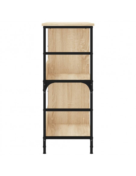 Libreria Rovere Sonoma 78,5x33x82 cm in Legno Multistrato