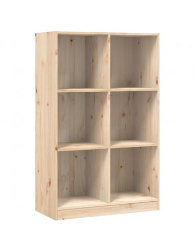 Libreria 70x33x110 cm in Legno Massello di Pino