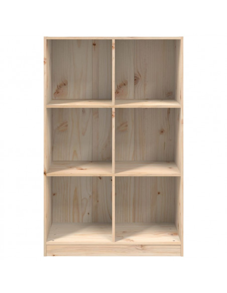 Libreria 70x33x110 cm in Legno Massello di Pino