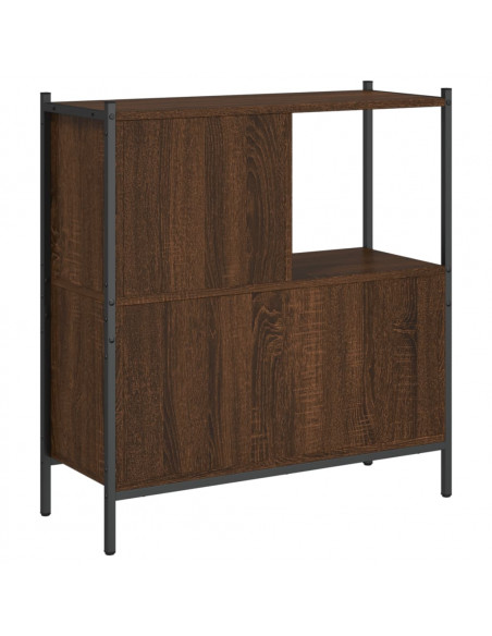 Libreria Rovere Marrone 72x28x77,5 cm in Legno Multistrato