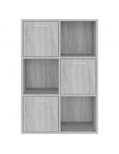 Mobile Contenitore Grigio Sonoma 60x29,5x90 cm