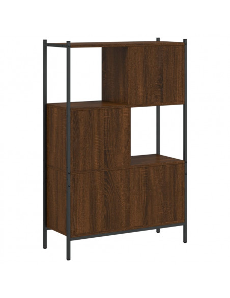 Libreria Rovere Marrone 72x28x109 cm in Legno Multistrato