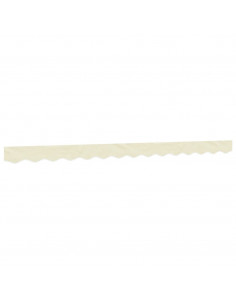 Tessuto di Ricambio per Mantovana da Tenda Strisce Crema 3,5m 2