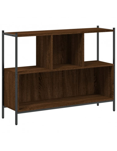 Libreria Rovere Marrone 102x28x77,5 cm in Legno Multistrato