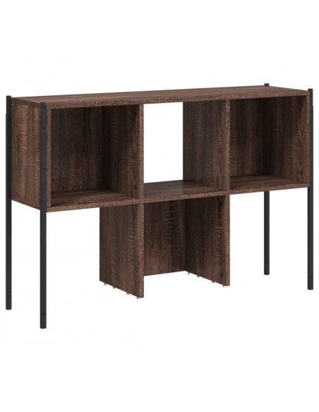 Libreria Rovere Marrone 102x28x172 cm in Legno Multistrato