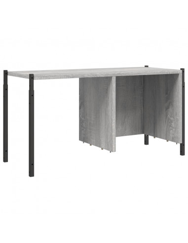 Libreria Grigio Sonoma 72x28x172 cm in Legno Multistrato