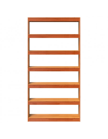 Libreria/Divisorio 100x30x199,5 cm in Legno Massello di Pino