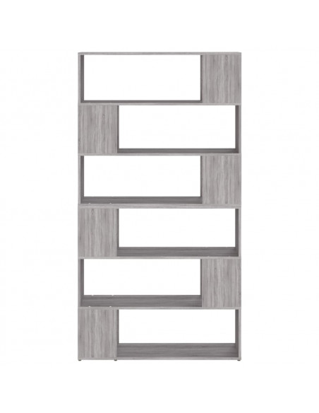 Libreria/Divisorio Grigio Sonoma 100x24x188 cm