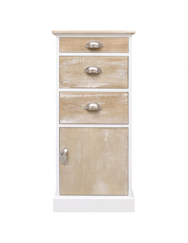 Mobiletto 38x28x86 cm in Legno di Paulownia