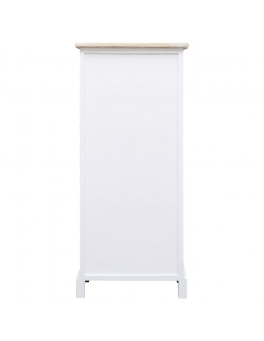 Mobiletto 38x28x86 cm in Legno di Paulownia