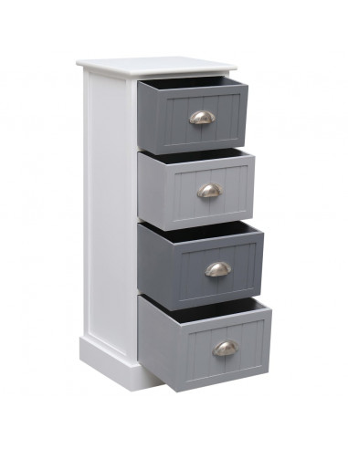 Mobiletto 35x30x90 cm in Legno di Paulownia