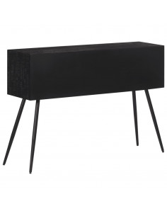 Tavolo Consolle con Cassetti 116x30x76cm Teak Massello Recupero 2