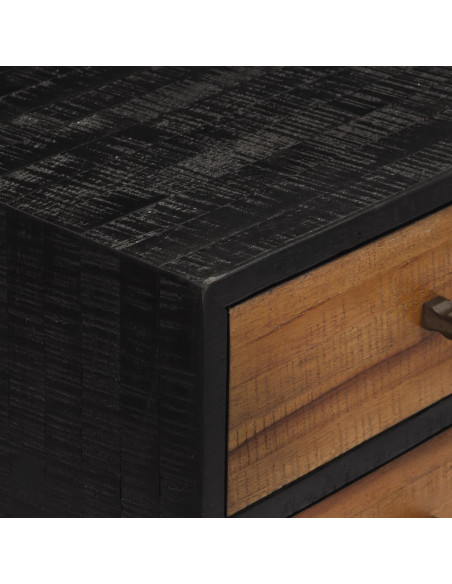 Tavolo Consolle con Cassetti 116x30x76cm Teak Massello Recupero